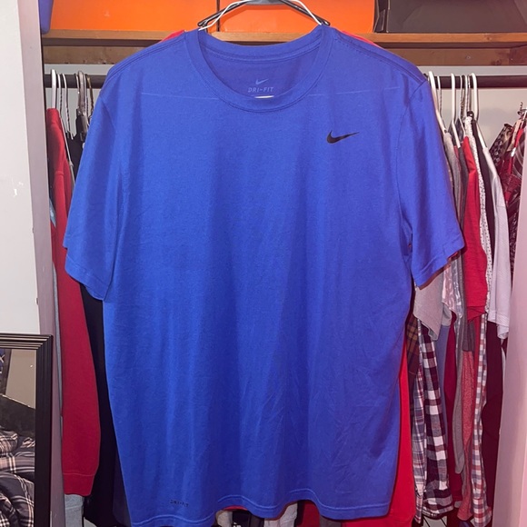 Blue Nike Dri-Fit t shirt - Picture 1 of 1